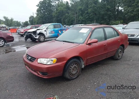 2001 Toyota Corolla Le from USA, damaged, VIN 2T1BR12E31C441089